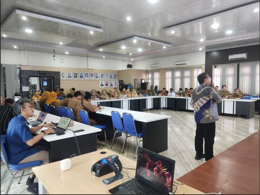 Dokumentasi: Simpus JCare Paparkan Aplikasi RME di Dinas Kesehatan Kab Banjar